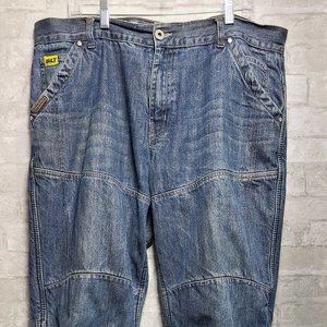 Iron Workers Lined Motorcycle Work Jeans Knee Pads Men’s Size 38x32